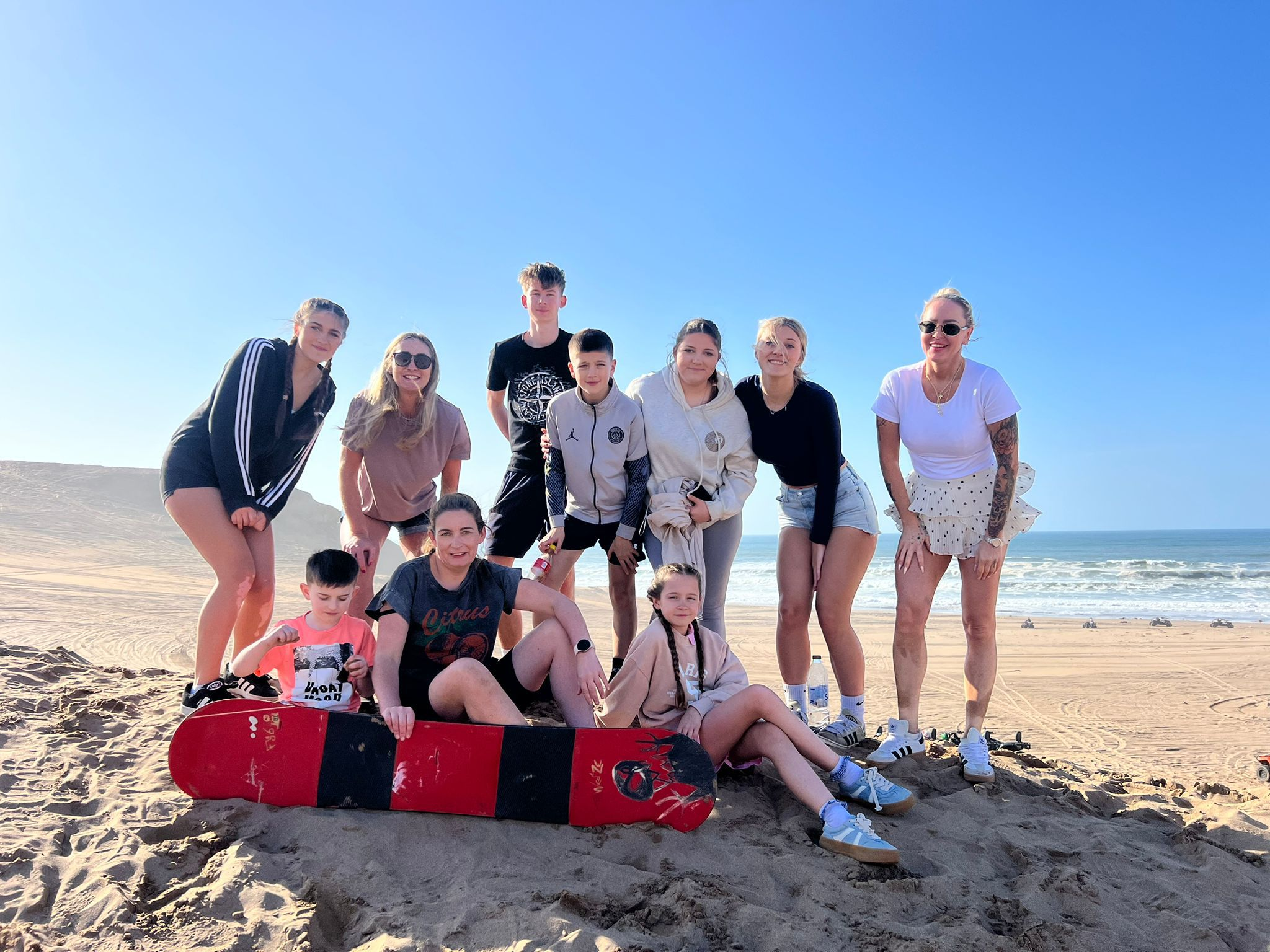Agadir Taghazout sandboarding experience and canyon adventure