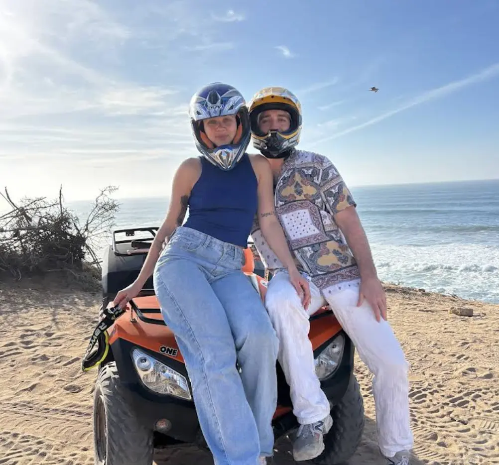 Quad bike ride on sandy trails near Agadir