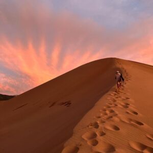 Agadir buggy and sandboarding scenery
